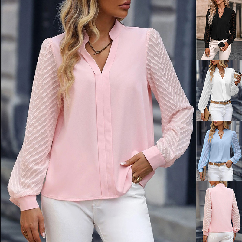 Chemise femme à manches longues