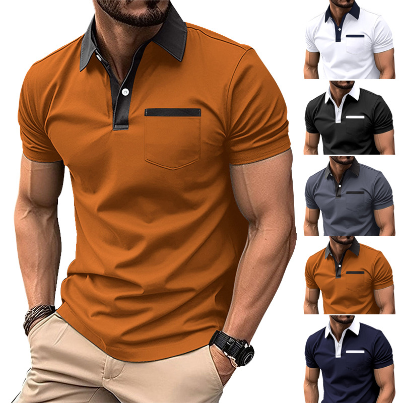 Polo homme à manches courtes