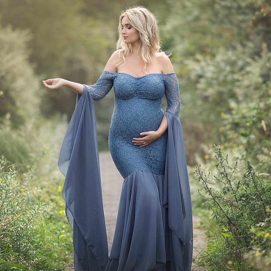 Robe femme à manches longues
