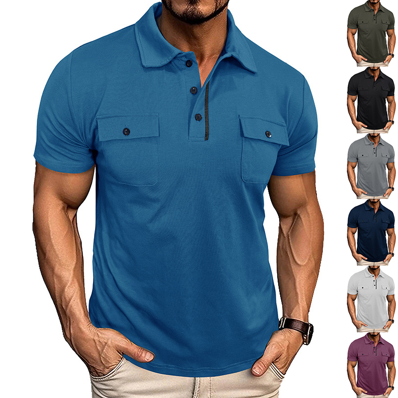 Polo homme à manches courtes