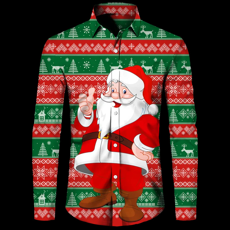 Chemise homme décontracté vintage