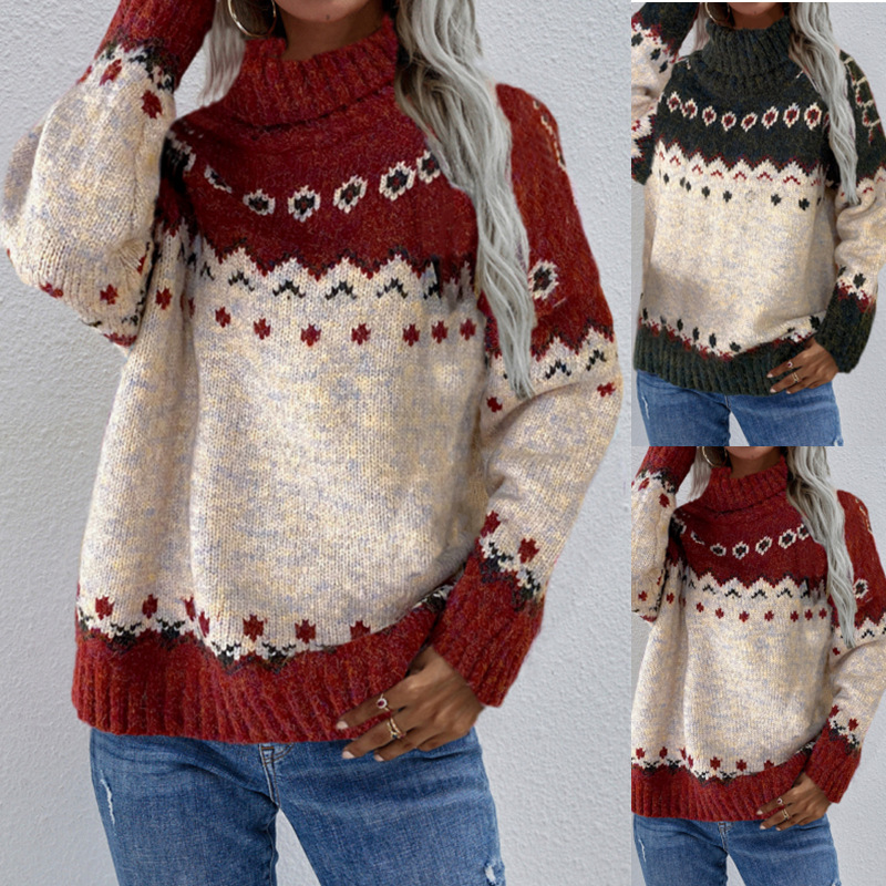 Pull femme à manches longues